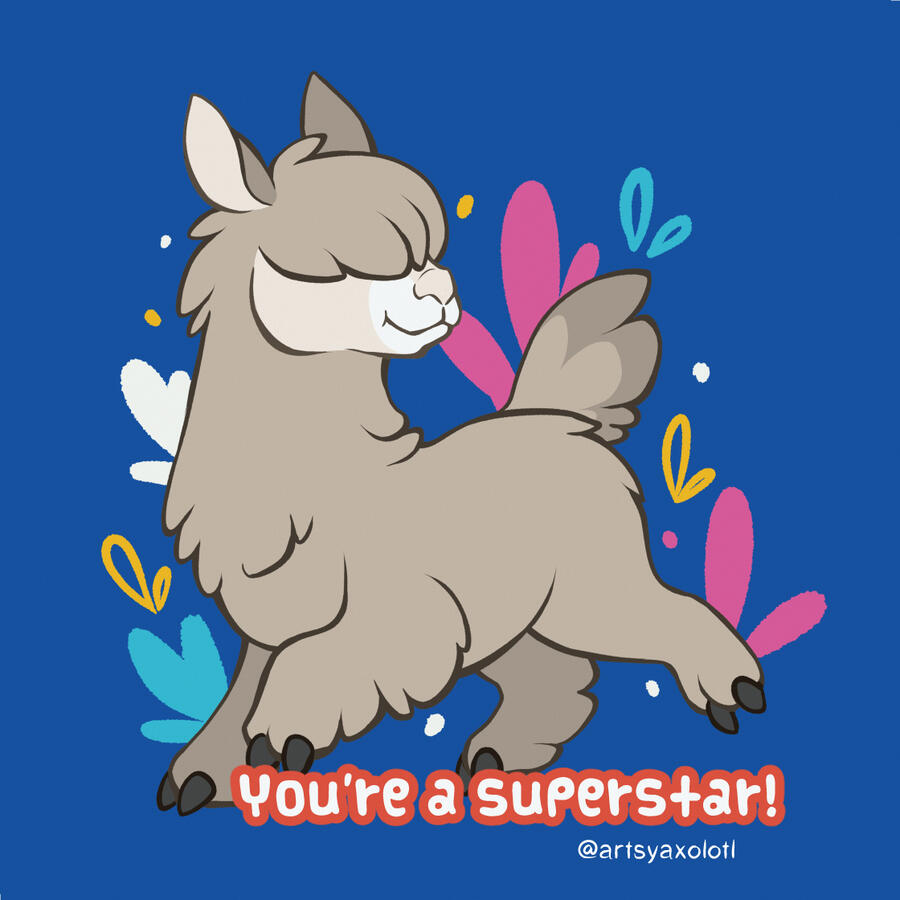 You&#39;re a superstar!